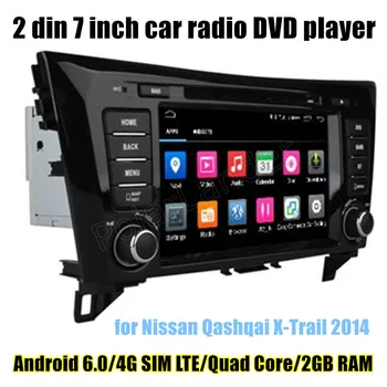 

screen mirroring Quad Core Android 6.0 Car DVD GPS for Nissan Qashqai X-Trail 2014 Radio Navigation steering wheel control