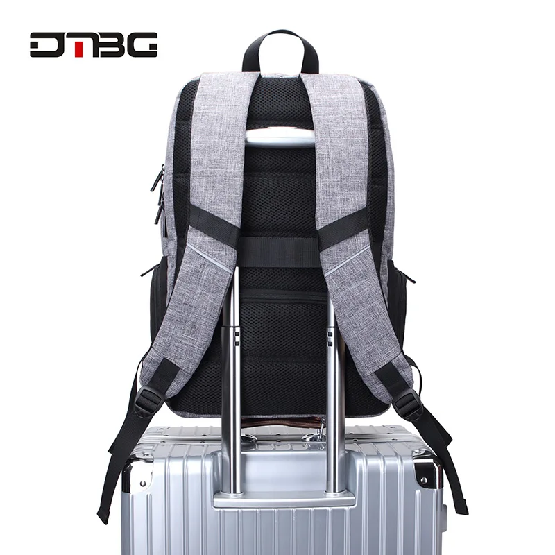 DTBG 17,3 "Смартфон ноутбук рюкзак твердая мягкая задняя большая емкость сумка пакет водонепроницаемый Mochilas мужские и женские противоугонные