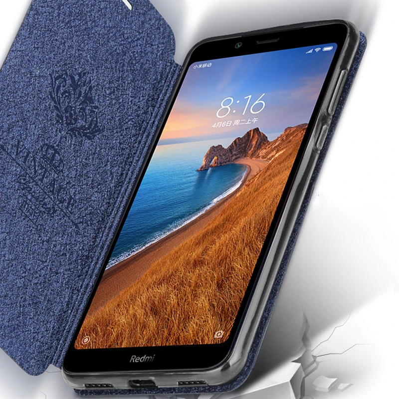 Mofi полный Чехол для Xiaomi redmi 7A чехол для телефона redmi 7a чехол силиконовый чехол для redmi 7a чехол противоударный Флип Кожа
