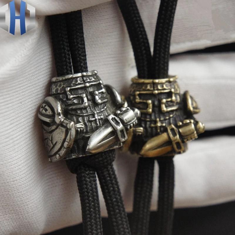 

Sword Shield Crusader Samurai EDC Umbrella Rope Pendant Outdoor Flashlight Manual DIY Pendant Hanging