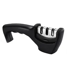 $ Number etapas Profesional Cuchillo Afilador Sistema Afilador de Cuchillos de Cocina de Cerámica y Acero