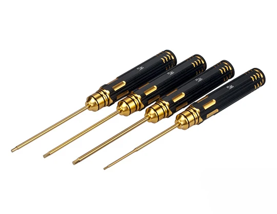 1PC/4PCS HSS Hexagon Screwdriver 1.5mm/2mm/2.5mm/3mm Cutter Head Lengthen Antirust Tool Screw-driver for RC UAV Drone Aircraft