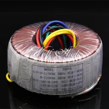 200VA высокой мощности 200 Вт 230VAC тороидальный трансформатор 18V-0-18V 12V-0-12V + 6 В усилитель трансформатор чистой меди трансформатора