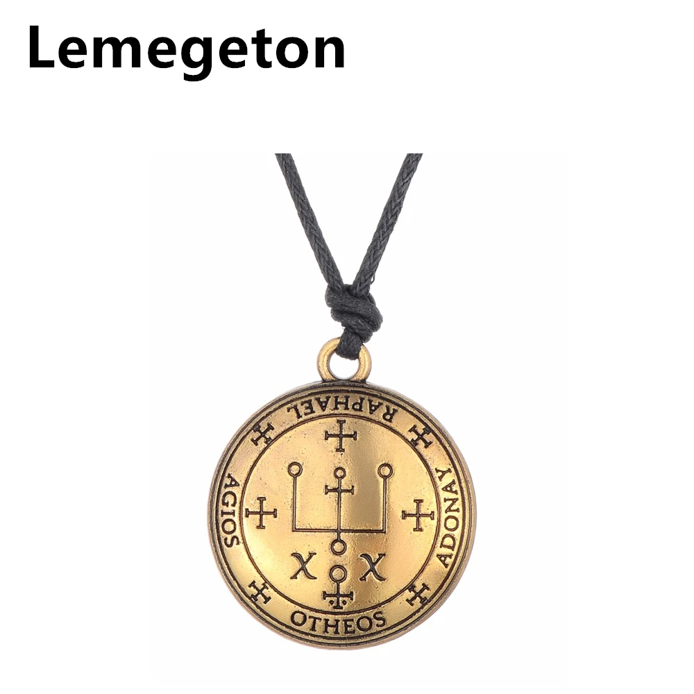 Женское винтажное ожерелье Lemegeton амулет в форме ангела|necklace women|angel necklacevintage jewelry |