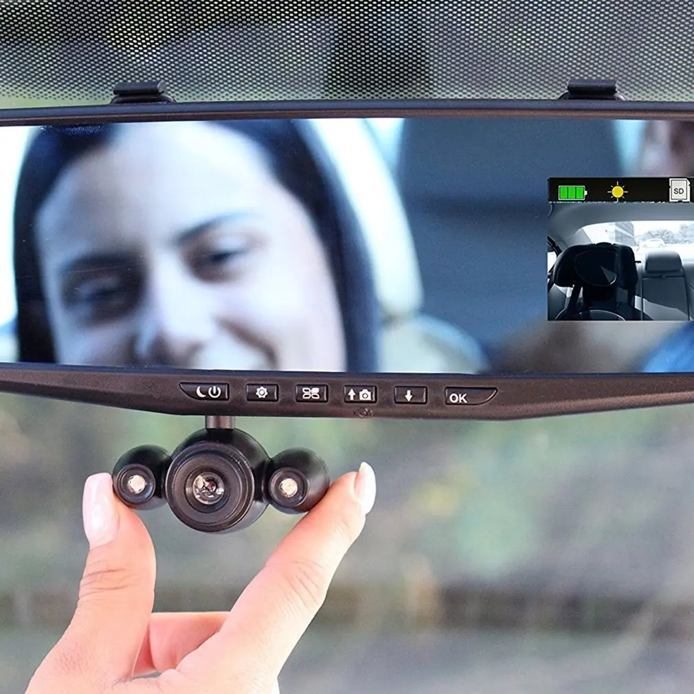 

HD 360 Degree Revolving Angle Traffic Recorder Without High-speed Card High Clarity Mirror Multi Direction Recording