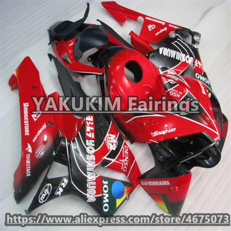 ABS Инжекционный обтекатель комплект для Honda CBR 600RR 2005 2006 f5 мотоциклетные