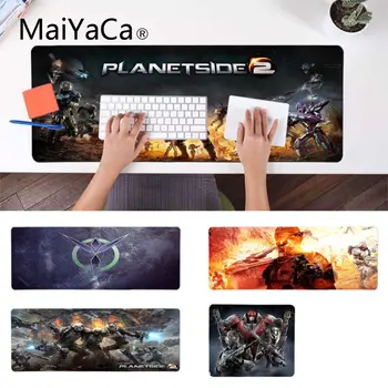 

MaiYaCa Gaming Mouse Pad New Design Planetside 2 mouse pad gamer play mats Laptop Gaming Lockedge Mice Mousepad