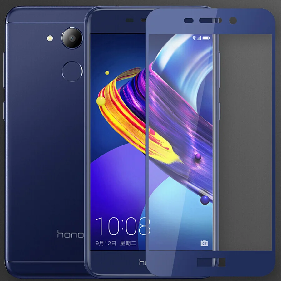 Аливо полное покрытие экрана протектор Премиум Закаленное стекло для Huawei Honor 6C Pro