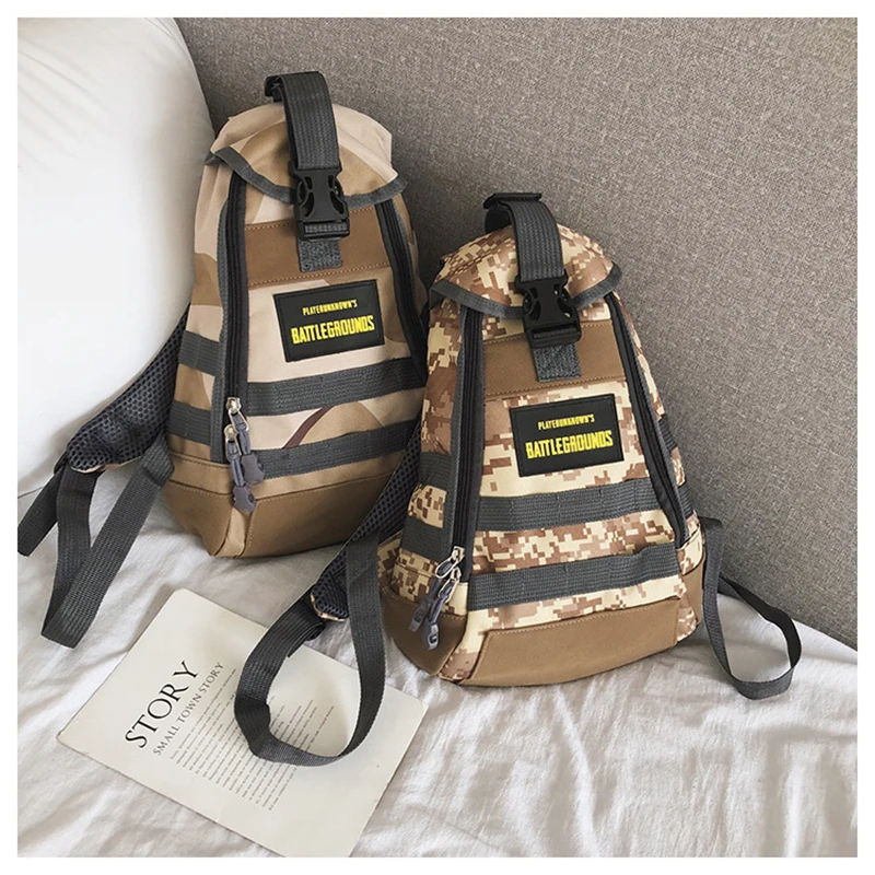  Playerunknown's Battlegrounds PUBG Cosplay Level 1 Instructor Backpack Women Men Outdoor Travel Lar