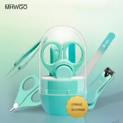 MHWGO маленьких Комплекты для здравоохранения уход за детскими ногтями комплект пальцев Триммер ножницы маникюрные ножницы 4-1 предмет