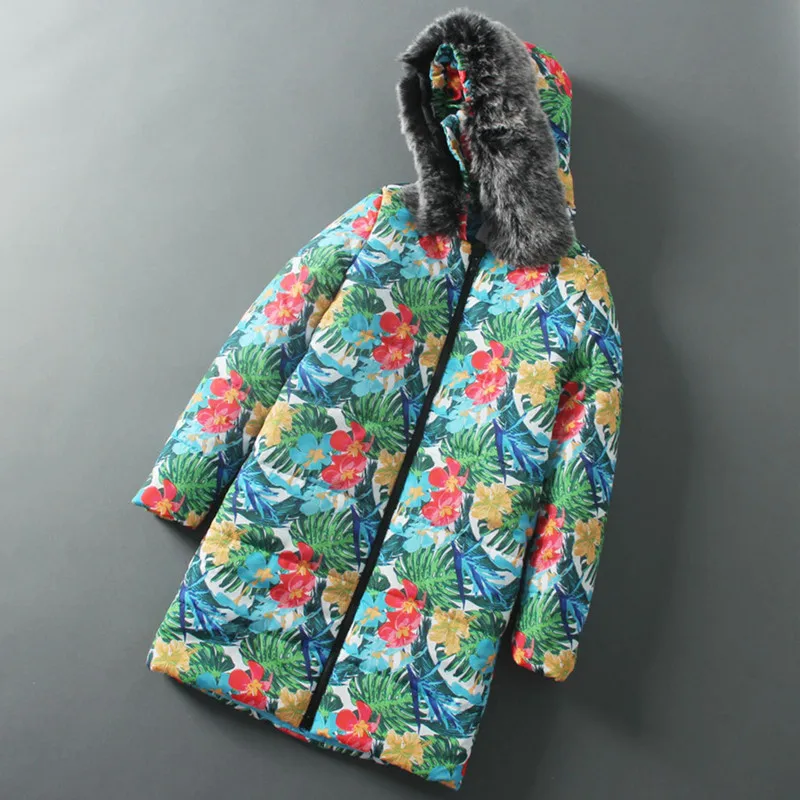 Parka Veste À Manteau D'hiver Chaud Mode Femelle Fourrure Green De Long Outwear Col Nouvelles Capuchon Femmes 2018 Avec XvxZwW