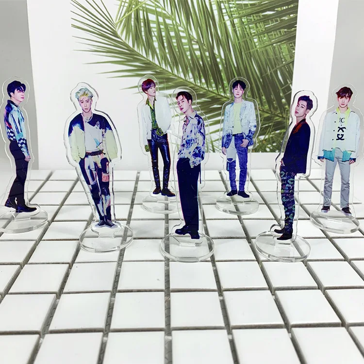 

GOT7 New Album Concert JB JACKSON BamBam Same Transparent Real Person Standing Station Around The Pendant Standee KPOP Display