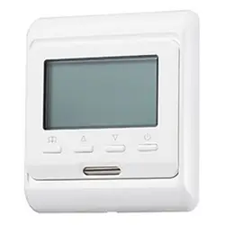 Цифровой термостат еженедельная программируемый пол с подогревом термостат 16A AC220V комнаты Температура контроллер термометр