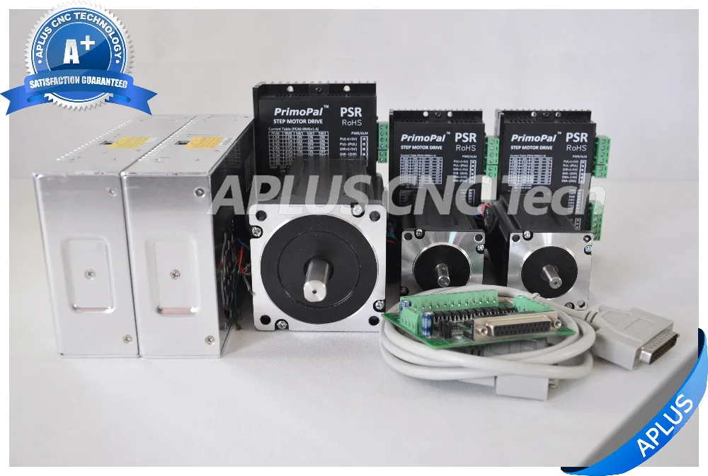 3 осевые наборы 1 шт. NEMA 34 1696oz in и 2 23 396oz шаговые двигатели драйверы блоки