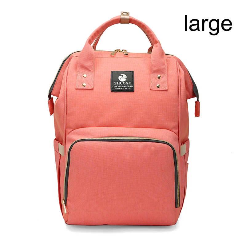 Модная брендовая прочная вместительная детская сумка, рюкзак для путешествий, дизайнерская сумка для кормления ребенка, рюкзак для мамы, женские сумки для переноски - Цвет: Orange
