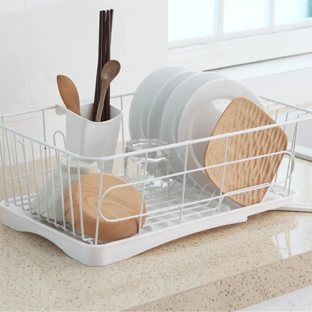 Dish Tray Rack Plastic Dinnerware Organizer Dish Holders Tablewear