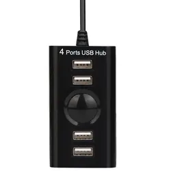 Для портативного компьютера PC USB 2,0 High Скорость 4 Порты и разъёмы Splitter адаптер концентратор Futural цифровой Прямая доставка AUGG16