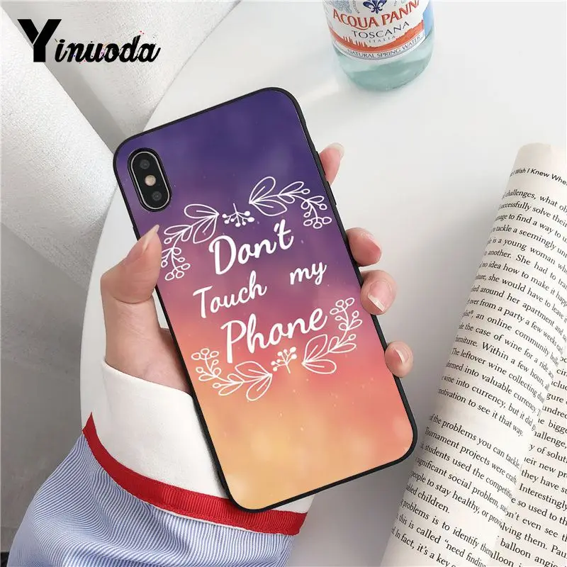 Do not touch my phone