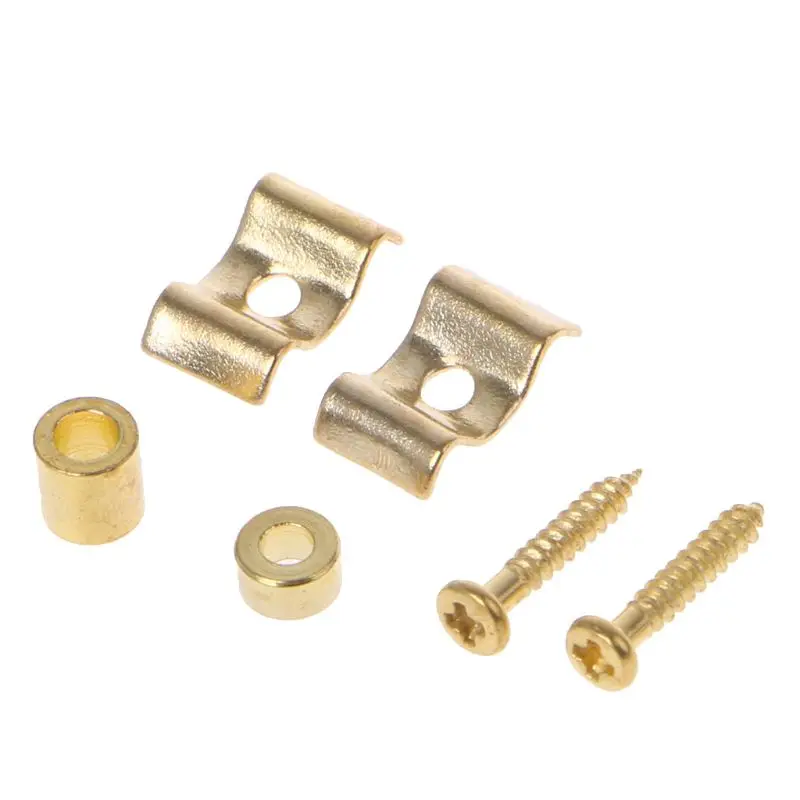 

Professional Guitar String Tree Guide Retainer Screws Gold-plated New
