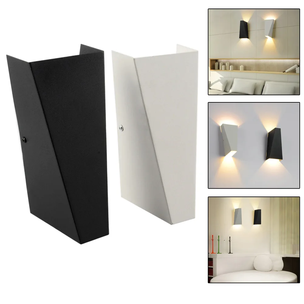 

Hot Modern Outdoor/Indoor Dimensional 10W Waterproof LED Bedside Corridor Light TV Background Wall Sconce Lamp For Courtyard