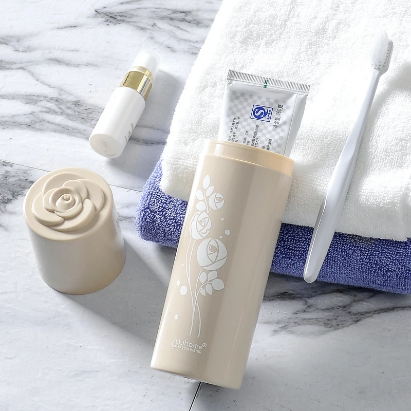 Country Style Portable Round Toothbrush Storage Box Case Student Travel Toothbrush Toothpaste Storage Box Bathroom Accessories Country Style Portable Round Toothbrush Storage Box Case Student Travel Toothbrush Toothpaste Storage Box Bathroom Accessories