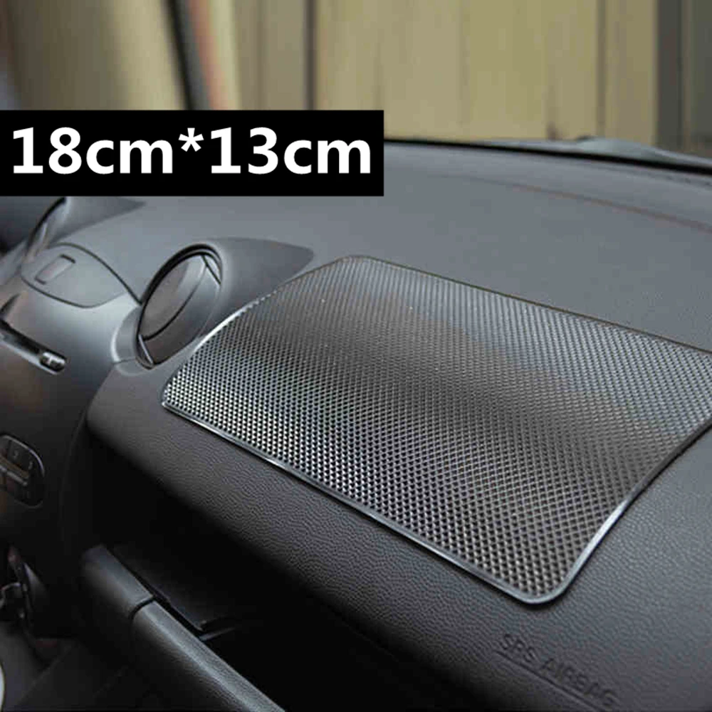 Universal Car Dashboard 18*13cm Magic Anti Slip Mat Non-slip Pad For Key Cell Phone Iphone Smart Mobile phone GPS Holders car non slip mat car dashboard mat non slip dash mat