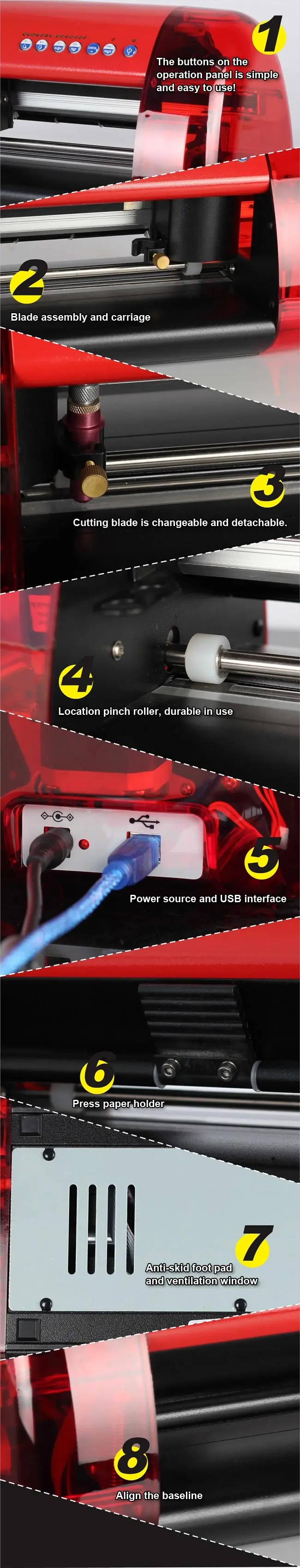 Small Desktop Cutter Plotter A4 Mini Cutok Vinyl Cutter Machine And Plotter With Contour Cut Function Cutter Plotter Vinyl Cutter Machinedesktop Cutter Plotter Aliexpress