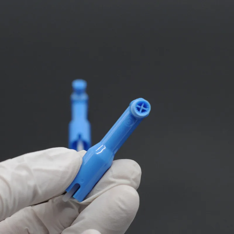 Лаборатория пункт стоматологические зубы Полировка одноразовые Prophy углы жесткая чашка латекс синий