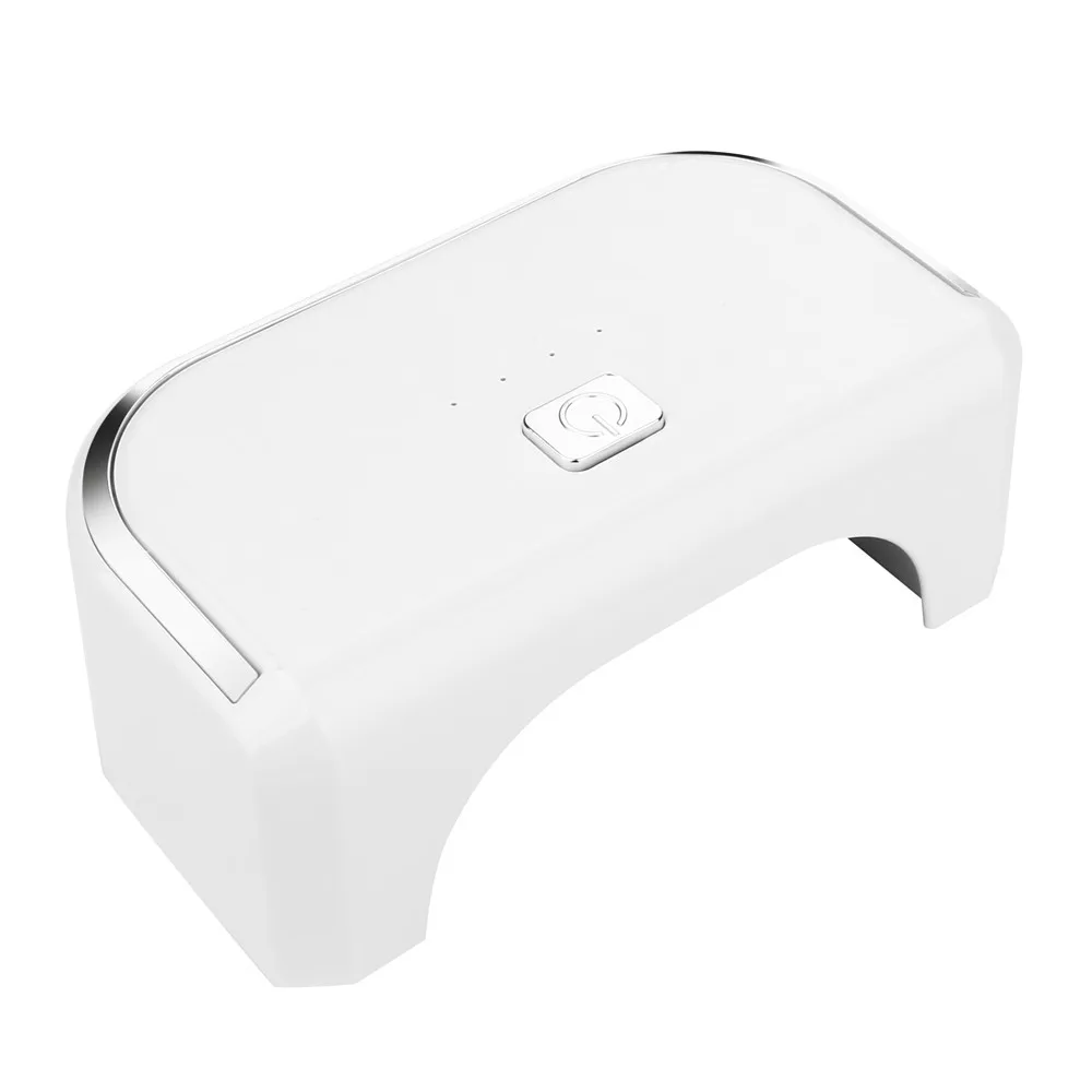 

Professional 12w LED UV Lamp Light Nail Dryer Machine White F4S Nail Phototherapy Lamp 2019 Novel Fashion Tool Dec6