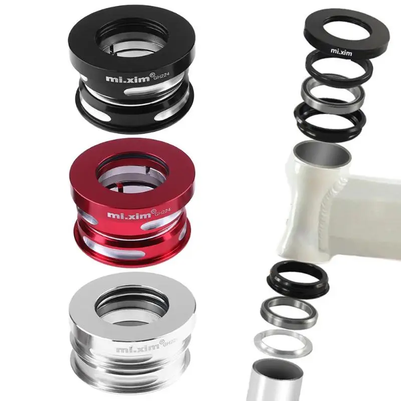 

SP8 SP18 44mm Aluminum CNC Folding Mountain Bike Headset Internal Sealed Bearing Folding Bike Headset Bowl Series
