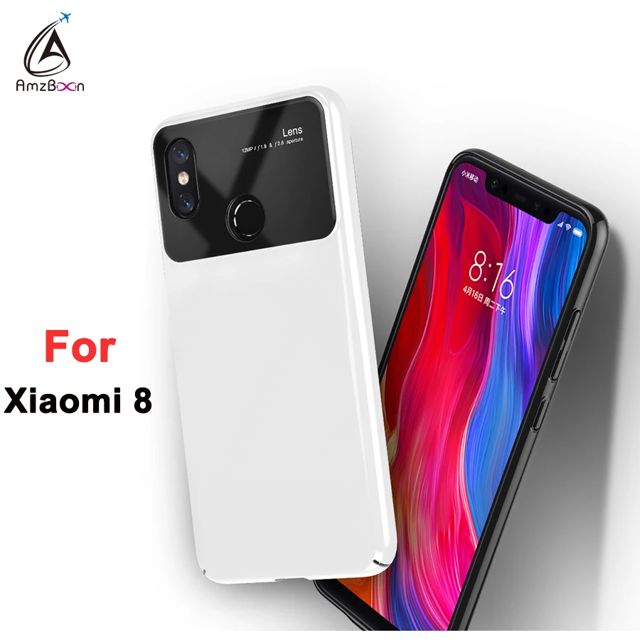 Роскошный чехол AmzBoon для телефона Xiaomi 8 тонкий защитный с защитой от царапин