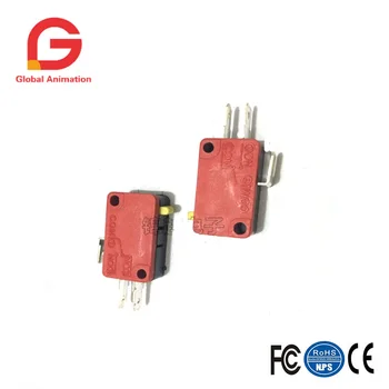 

20 pcs micro switch snap action switch 3 feet without chip for arcade joysticks arcade push button