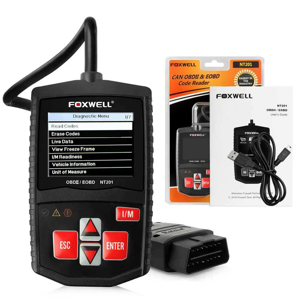 Prix pour 5 pcs Foxwell NT201 OBD OBD2 Auto Scanner Italien Espagnol Lire PCM Flux de Données Effacer les Dtc Détecteur De Voiture Automobile Scanner Prix pour 5 pcs Foxwell NT201 OBD OBD2 Auto Scanner Italien Espagnol Lire PCM Flux de Données Effacer les Dtc Détecteur De Voiture Automobile Scanner
