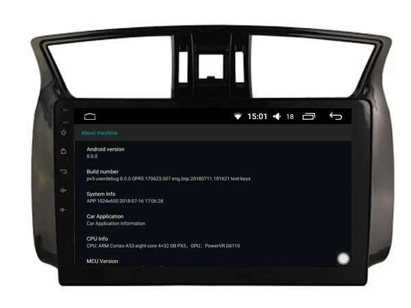 Sale For Nissan Sylphy 2012+ High radio Android 8.0 car gps multimedia 64GB rom+IPS screen+CARPLAY+TDA7851 Amplifer+4 Car Launcher 4