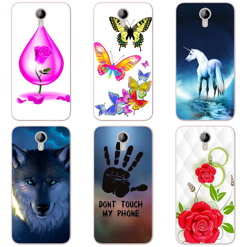 

Soft TPU Case For Doogee Homtom HT3 HT 3 Soft Silicone Design Paiting Back Cover Case For Homtom HT3 Pro 5.0" Phone Bags Cover