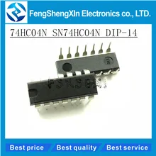 10pcs/lot New 74HC04 74HC04N SN74HC04N HEX INVERTERS DIP-14 74HC04D