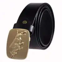 2017 New Hot Designer Belts Men High Quality Solid Brass Buckle Luxury 100% Real Full Grain Genuine Leather Straps Cow Ceintures