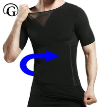 PRAYGER гинекомастия управление груди средства ухода за кожей Shaper для мужчин сжатия крюк пояс корсет для живота для похудения Abdo