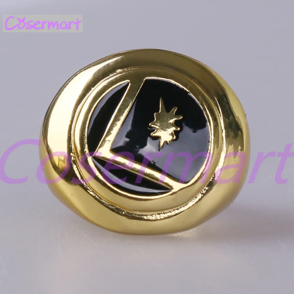 Cos American TV series Legion Accessories Cosplay Ring Mental Gold Rings Wearable Halloween Party (7)