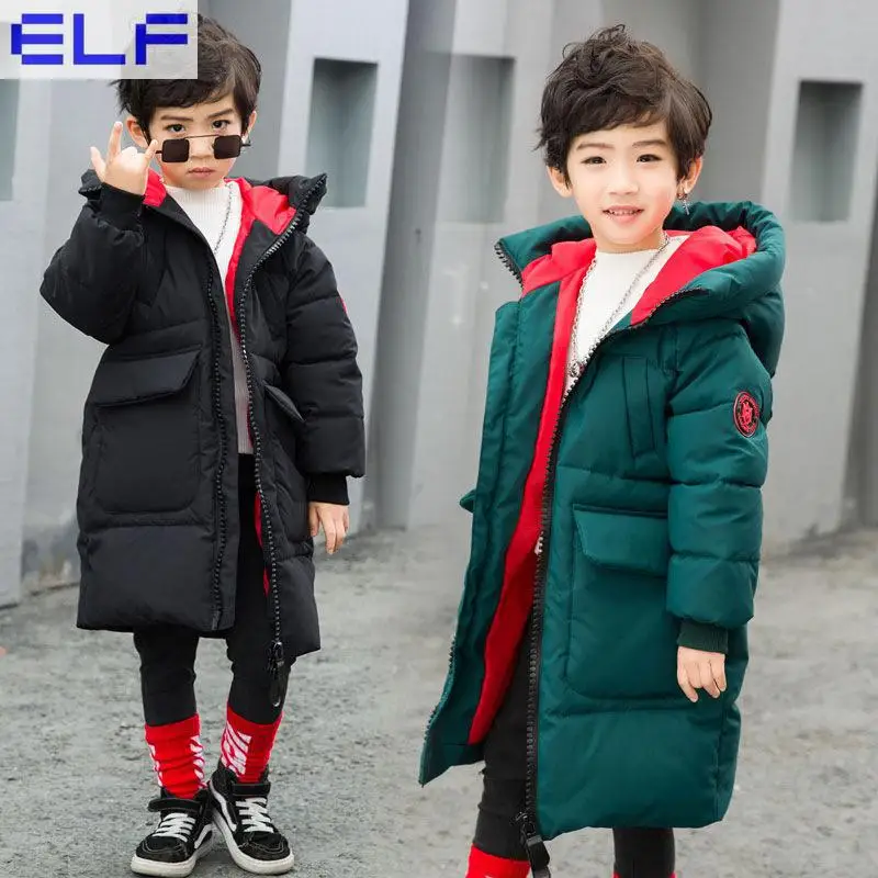 

Warm Winter Children Jackets boy's Outerwear Coats Cotton Parkas Kids jacket Children Outerwears -30cold winter