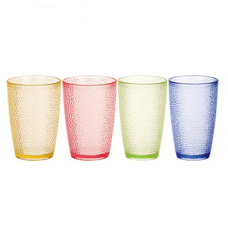 5 шт./упак.) ПК Чай чашки Пластик сока чашка ПК для питевых чашек много цветов для выбора YAB013