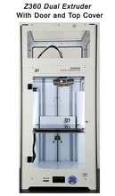 Новейшие JennyPrinter3 Z360 Двойной Экструдер Насадка 3D Принтер DIY KIT Для Ultimaker 2 МКМ2 Продлен С Верхней Крышкой и Двери