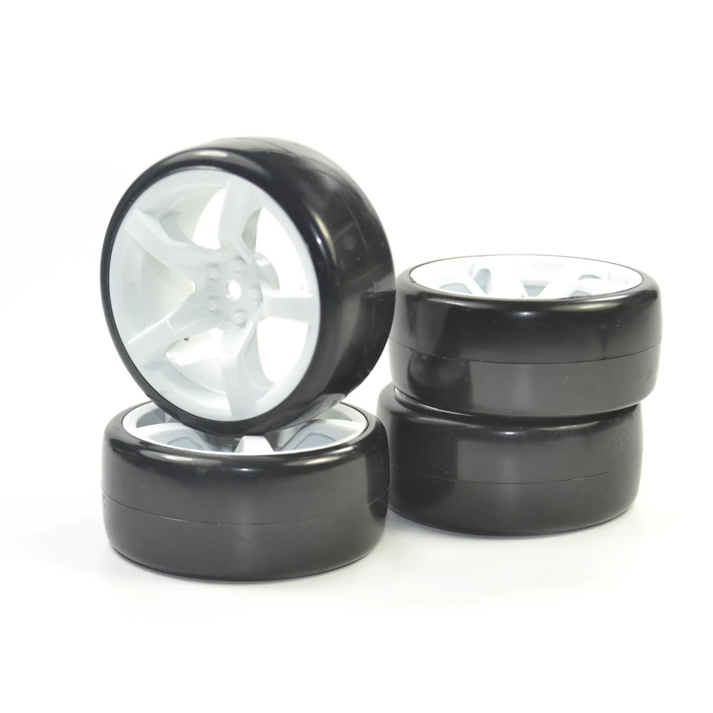 4 шт. набор колес 1/10 RC Drift Wheels 65 мм для автозапчастей HSP HPI 9068 6081 RC|1/10 rc|rc drift wheelsdrift wheel