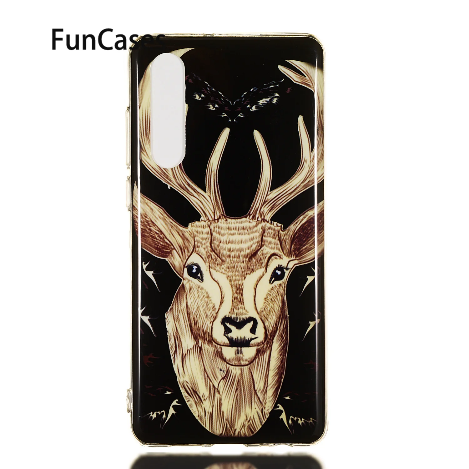 

Flower Back Case For capinha Huawei P20 Lite Pro Metallic Portable sFor Protector Huawei Ascend estuche P30 Soft TPU Protector