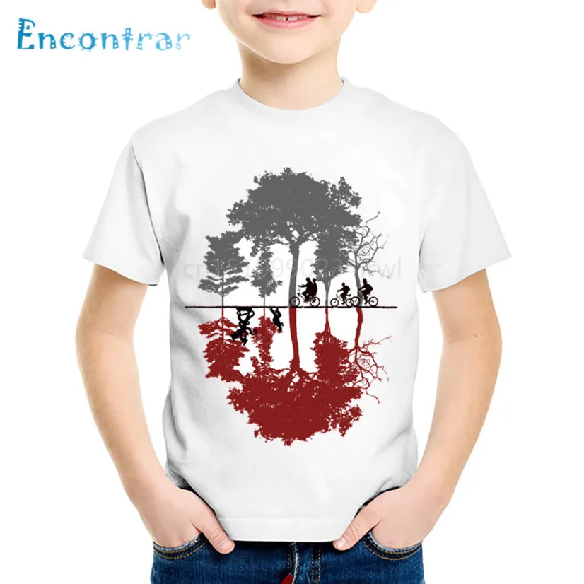 

Children Fashion Print Stranger Things Will's Message T-shirts Kids Summer Clothes Casual Tops Baby Tees For Boys/Girls,HKP5061