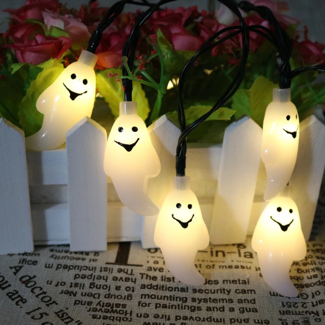new new 10 led 15m halloween decor ghost led string lights lanterns lamp for diy home bar outdoor party supplies - Outdoor Party Supplies new new 10 led 15m halloween decor ghost led string lights lanterns lamp for diy home bar outdoor party supplies - Outdoor Party Supplies