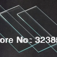 Предметное стекло микроскопа заземленные края простые микрослайды 90 градусов Нет бумаги ткани переплетенные одиночные целлофановые упакованы. 50 шт./кор