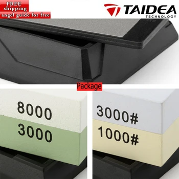 

TAIDEA Knife sharpener ,corundum sharpening stone 360#/600#; 3000#/1000#; 8000#/3000# double sided