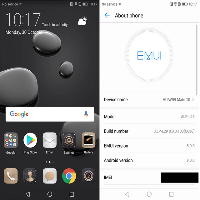 Global Firmware Huawei Mate 10 Cell phones Android 8.0 3D Curved Glass 5.9″2560*1440P 4000mAh Fingerprint Octa Core 2.36GHZ