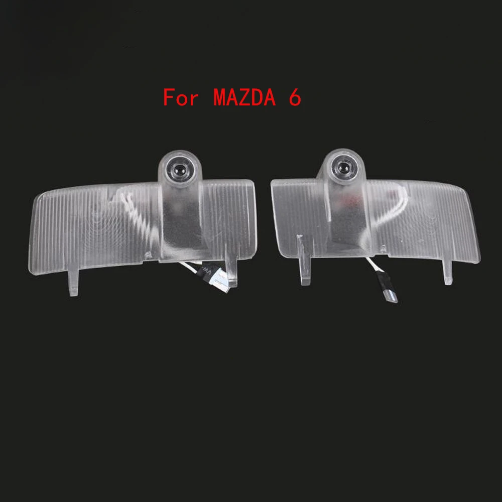 Автомобильный светодиодный светильник с логотипом для MAZDA 6 8 ATENZA CX-9 RX-8 Ruiyi, 2 шт